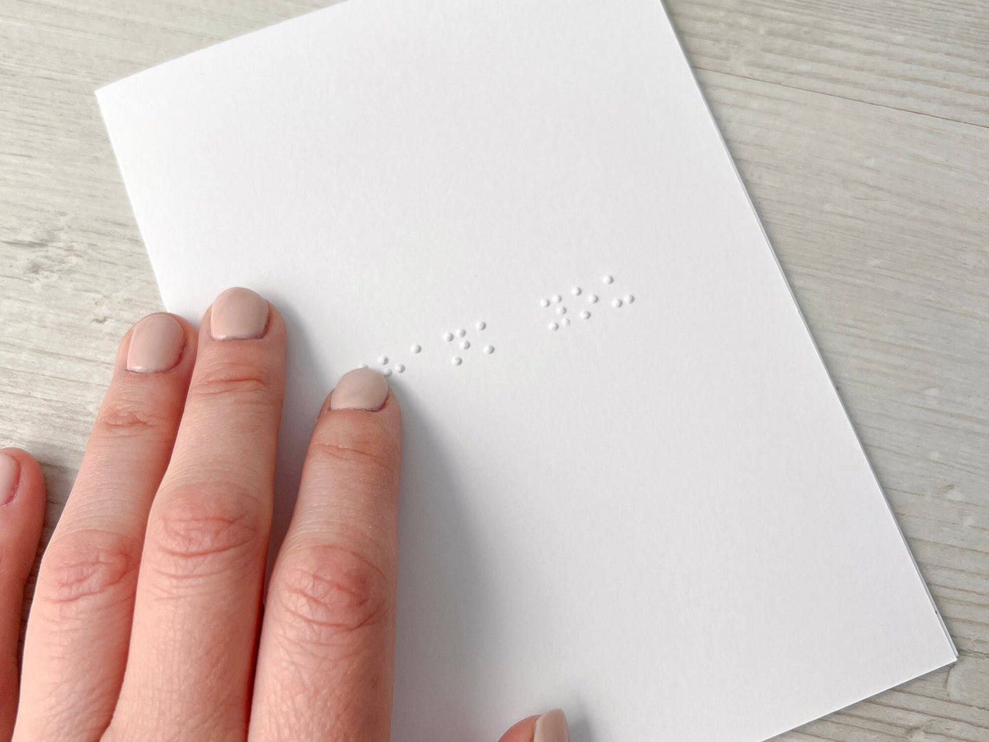 Happy Birthday You Old Bastard - Funny Personalised Braille Birthday Card