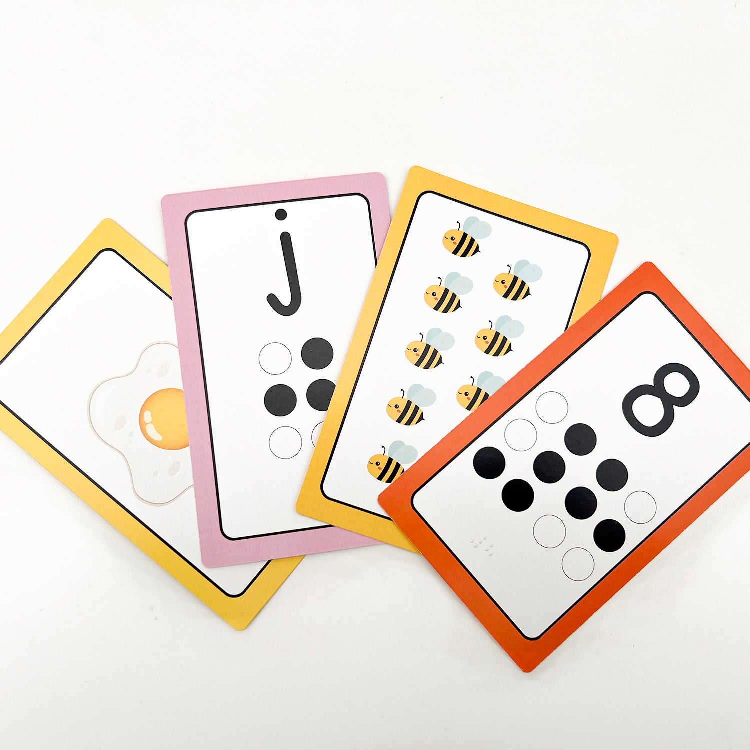 Braille Alphabet & Number Flashcards – Dotty About Braille