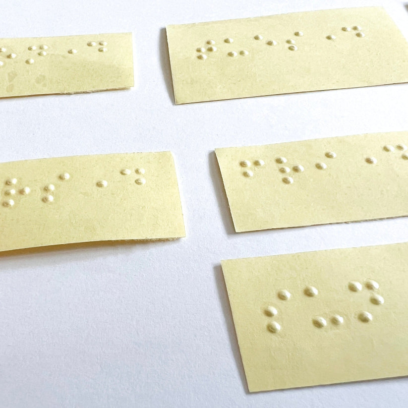 Custom Braille Sticky Labels Dotty About Braille custom-braille-sticky-labels-dotty-about-braille
